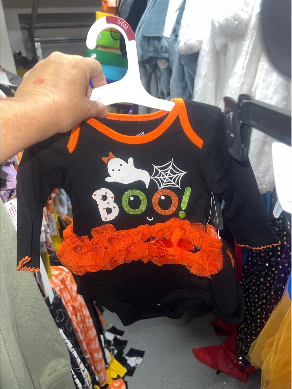 Girls Halloween outfit size 3/6 months